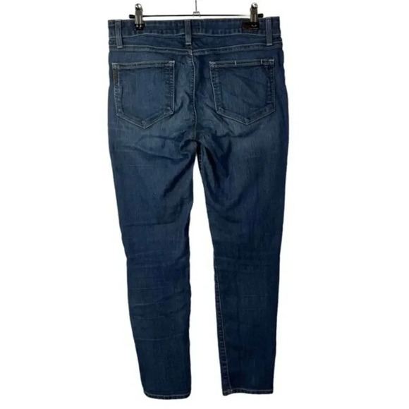 Paige Kylie Dark Wash Mid Rise Cropped Jeans 28 - Picture 3 of 6